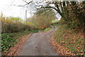 Cyffordd ger Tynewydd / A road junction near Tynewydd