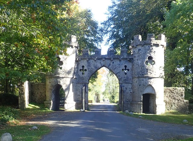 The Barbican Gate at Tollymore Forest Park