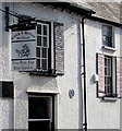 Coach & Horses name sign, Cross Street, Abergavenny