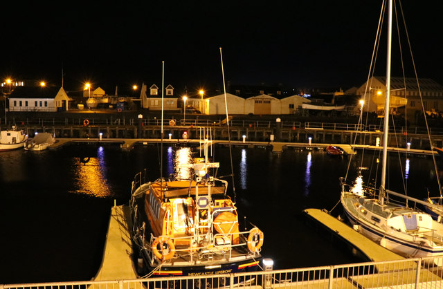 Newcastle Lifeboat, Girvan Harbour