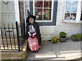 The witch outside Witches Galore at Newchurch in Pendle