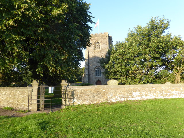 The tower of St Wilfrid's Church, Ribchester