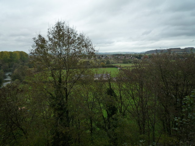 View from Ludlow Castle (Garderobe Tower)