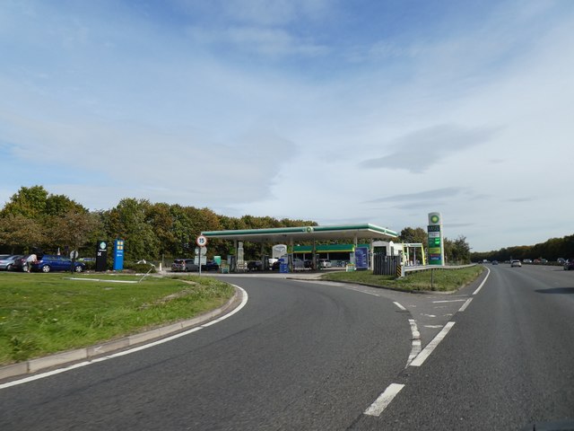 Newmarket Services on A14