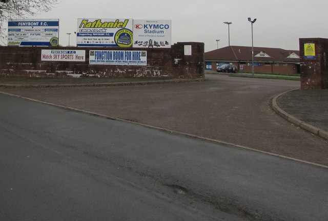 Entrance to the Kymco Stadium from... © Jaggery :: Geograph Britain and ...