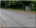 Lower Graig-y-rhacca stop for buses to Caerphilly and Bargoed