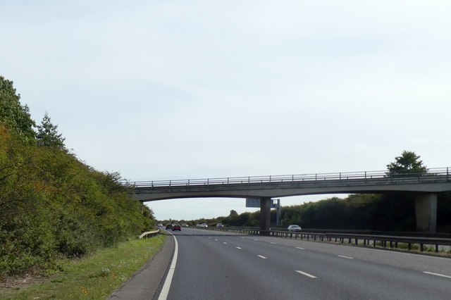 Footbridge over A14