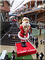 Father Christmas at Cabot Circus Shopping Centre Bristol