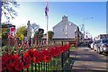 Aveley High St at the War Memorial