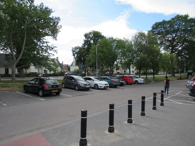 Car park, Beauly Co-op