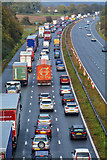 ST0209 : Mid Devon : M5 Motorway by Lewis Clarke