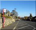 Bus stop on Meltham Road (B6108), Netherton