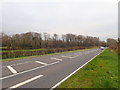 View North Eastwards along the A25 (Ballydugan Road)