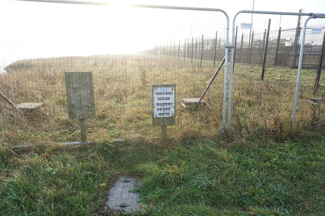 Clifftop footpath closed off near Mundesley