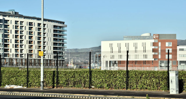 The Olympic House site, Belfast (November 2018)