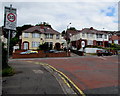 Junction of Hawthorn Avenue and Chepstow Road, Newport