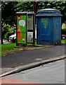 Walls ice cream advert on a Chepstow Road phonebox, Newport