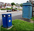 Shades of blue, Chepstow Road, Newport