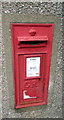 ST4790 : King George V postbox in the wall of Caerwent Post Office by Jaggery