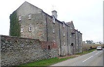 J4642 : Road side granary building at Ballydugan Mill by Eric Jones