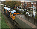 Freight train near Chiswick