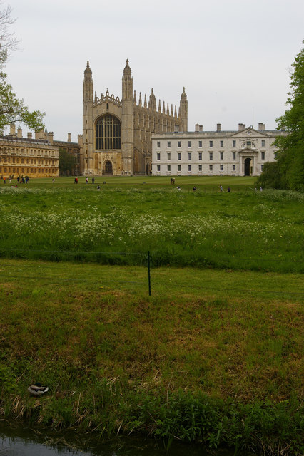 The Backs, Cambridge: King's College and its Chapel