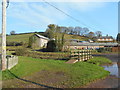 Footbridge and ford at Chettiscombe