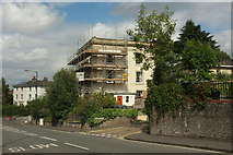 ST5874 : House repairs on Cotham Brow by Derek Harper