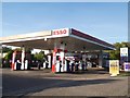 Esso filling station by A10 (Westwinch Road)