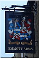 Sign for the Emmott Arms, Rawdon