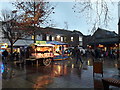 Christchurch: the start of festivities in Saxon Square