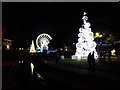 SZ0890 : Bournemouth: towards the pier on the Christmas Tree trail by Chris Downer