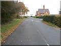 Junction of roads near Ffordd-las