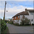 Litlington: the corner of Middle Street and Malting Lane