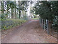 Driveway from Bryn Asaph joining Upper Denbigh Road (A525)