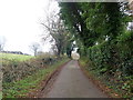 View North-eastwards along Ballydonety Road