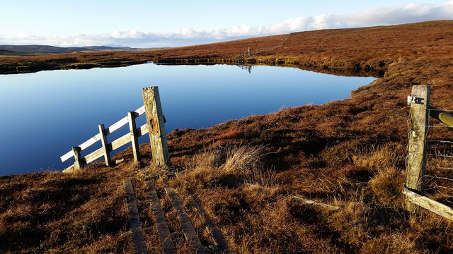 Unnamed lochan at Wards of Selivoe