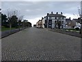 Cobbled road at Silloth