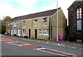 Row of four houses, Neath Road, Plasmarl, Swansea