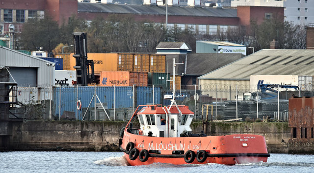 The "Leanne McLoughlin", Belfast harbour (November 2018)