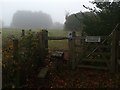 Stile on footpath at Beech Farm