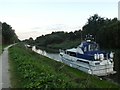 Fossdyke canal and towpath at Burton Waters