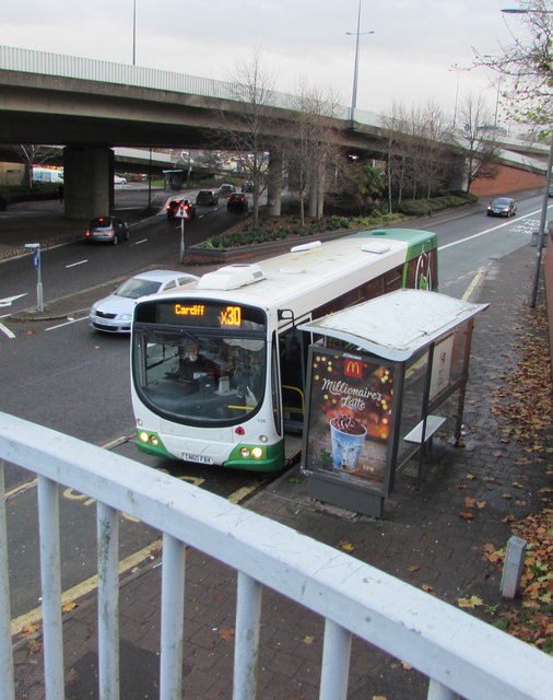 X30 Bus Malpas Road Crindau Newport Jaggery Geograph