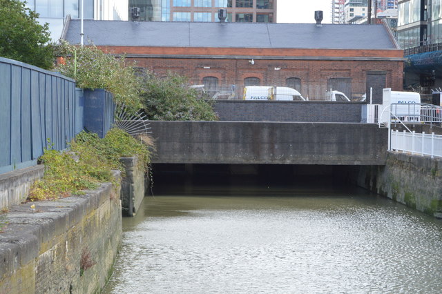 Former Entrance to West India Dock