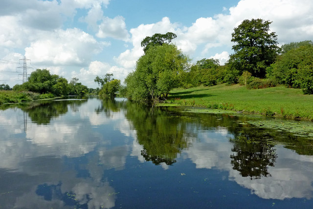 River Soar west of Barrow upon Soar in Leicestershire