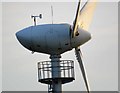 SK8523 : Wind turbine top of the pole by Andrew Tatlow