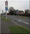 Merlin Crescent traffic calming near Barnes Avenue, Bridgend