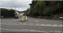 SO2914 : Junction of Chapel Road and Brecon Road, Abergavenny by Jaggery