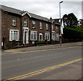 Row of three stone houses, Brecon Road, Abergavenny