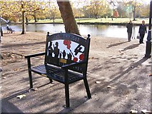 TL0549 : Lest We Forget Bench by Gordon Griffiths